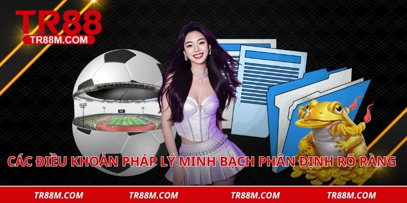 Các điều khoản pháp lý minh bạch giúp phân định rõ ràng trách nhiệm của hai bên