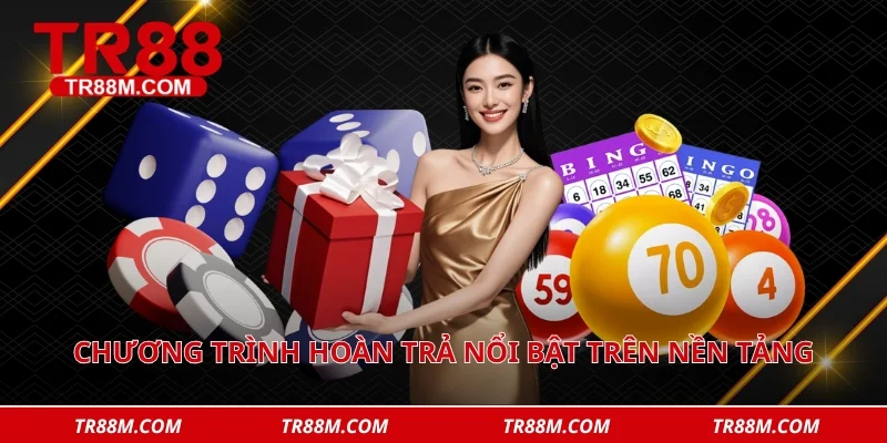 Chương trình hoàn trả nổi bật trên nền tảng giải trí trực tuyến