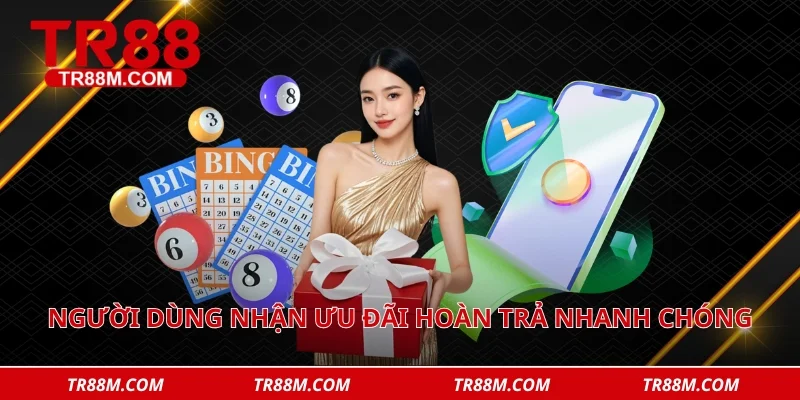Người dùng nhận ưu đãi hoàn trả nhanh chóng mỗi ngày