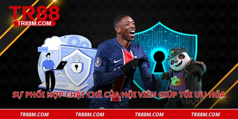 Sự phối hợp chặt chẽ của hội viên giúp tối ưu hóa hiệu năng của các lớp phòng thủ an ninh